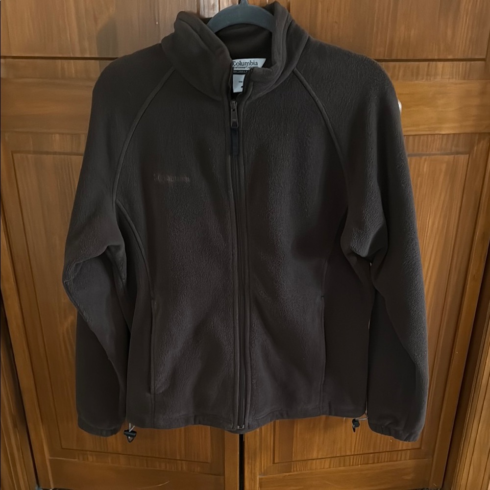 Columbia Brown Fleece Jacket